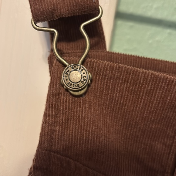 Rylee + Cru | Salopette Dress | Brown - Picture 5 of 5